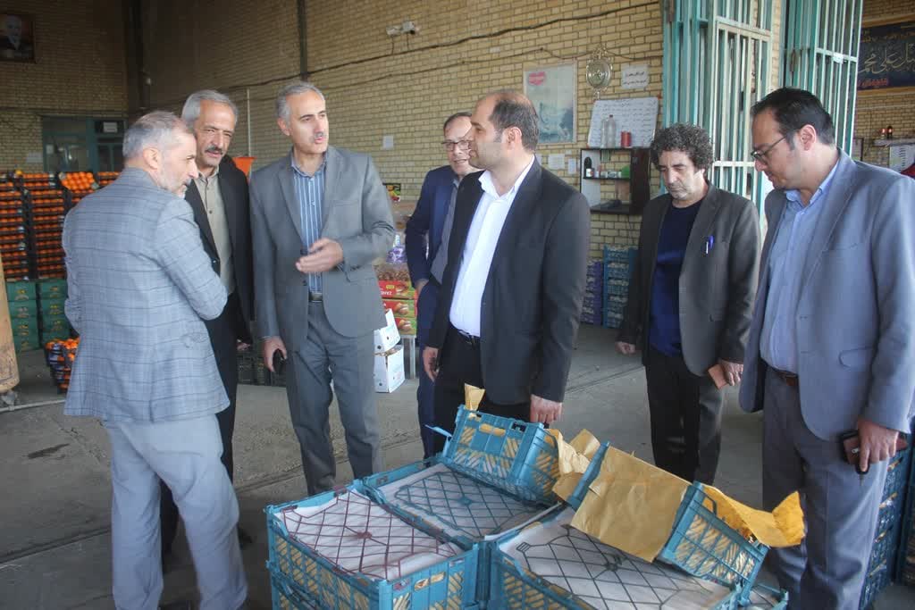 ۲۰ تن میوه دولتی در خمین توزیع شد