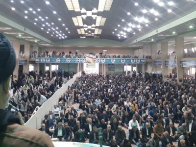 طلوع فطر در خمین؛ نمازی به رنگ آسمان