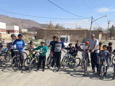 همایش دوچرخه‌سواری روستاهای دهستان رستاق برگزار شد