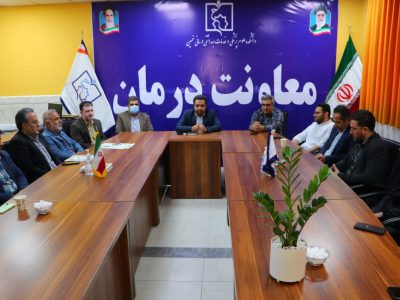 آیین تکریم و معارفه سرپرست جدید معاونت درمان دانشکده علوم پزشکی خمین برگزار شد