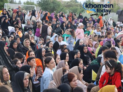 افتتاح بوستان بانوان شهیده به مناسبت میلاد حضرت معصومه(س) و روز دختر در خمین