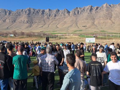 جشن بزرگ نوروزی روستای لکان همراه با شور و نشاط