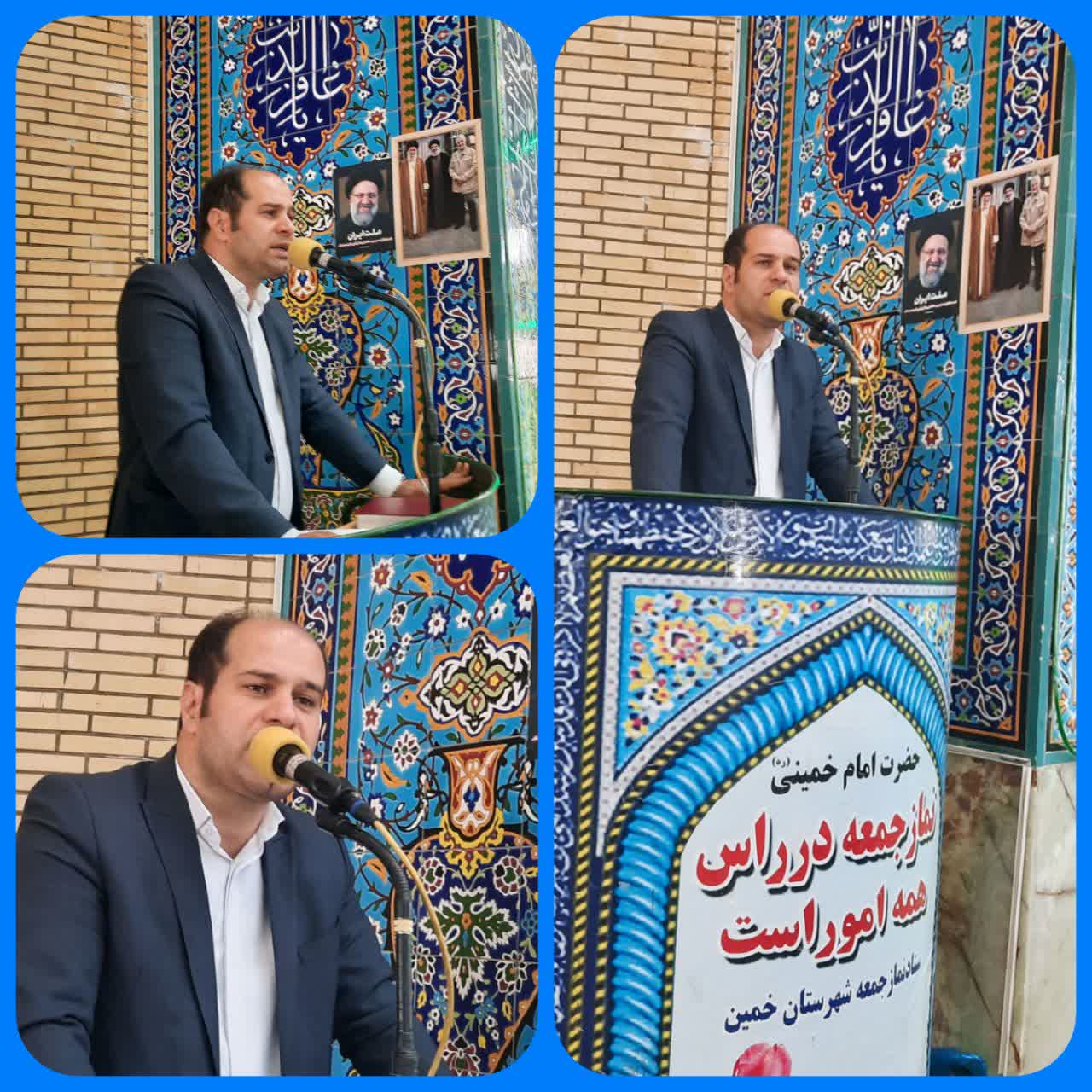 شوراهای اسلامی، کارگران و معلمان؛ سه رکن پیشرفت خمین