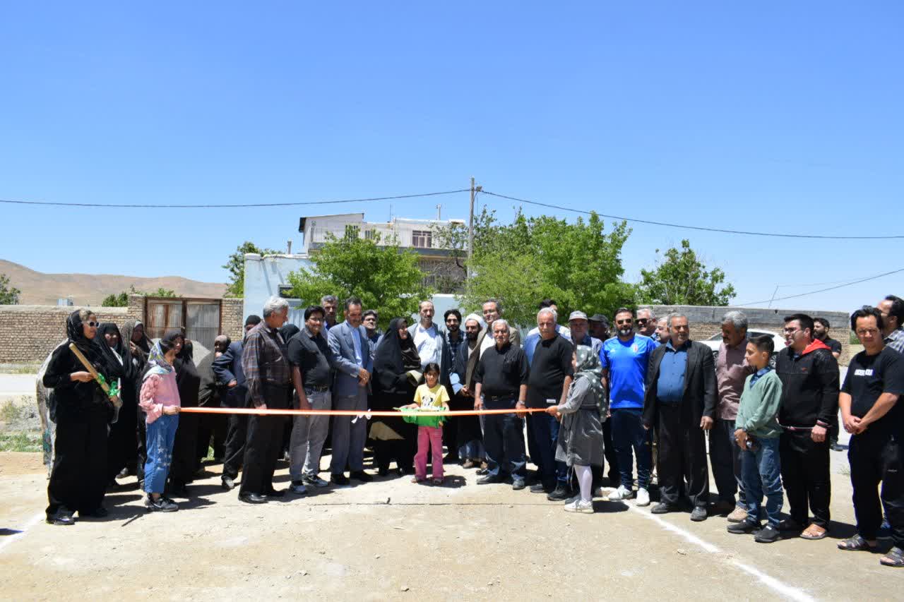 کلنگ‌زنی پارک تفریحی روستای امامزاده ورچه