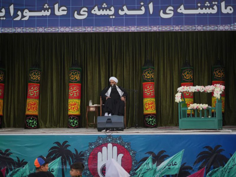 عزاداری عاشقان اباعبدالله(ع) در هیئت بیت‌الزهرا(س) خمین