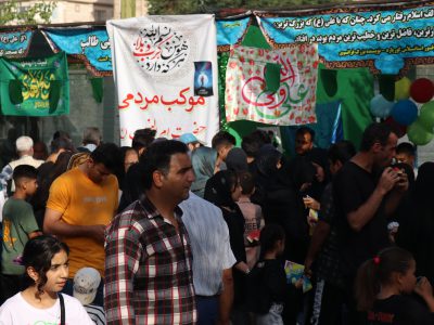 غدیر و شادمانی خمینی‌ها برای وعده صادق ۳