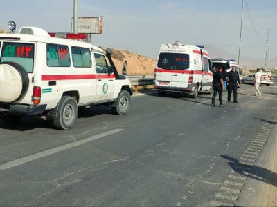 واژگونی پژو پارس در جاده اراک – خمین