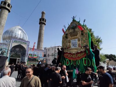 آیین نخل گردانی در خمین