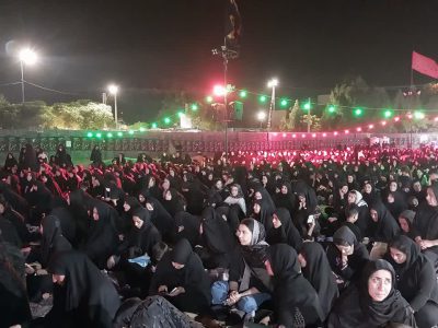عزاداری شب عاشورا هیئت ساقی عطشان خمین