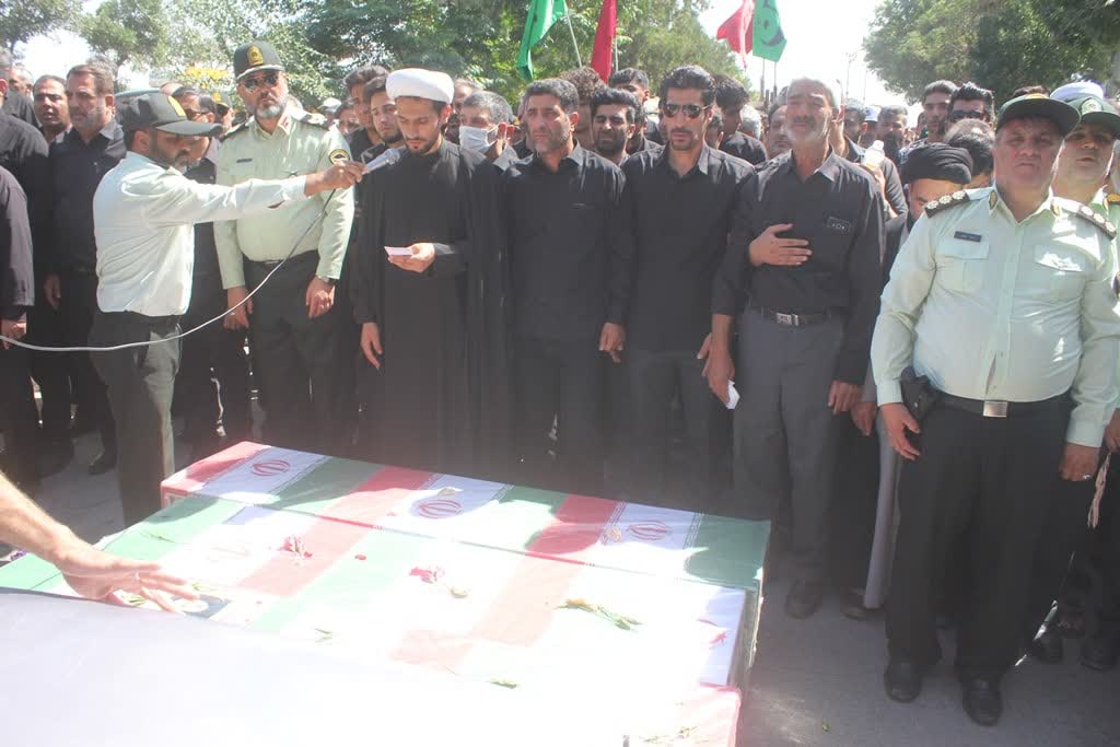 تشییع پیکر مطهر شهدای مردمی شهرستان خمین