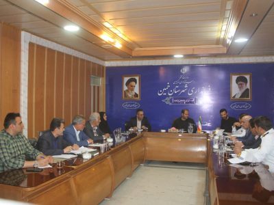 دومین جلسه شورای ترافیک شهرستان خمین در سال ۱۴۰۴ برگزار شد