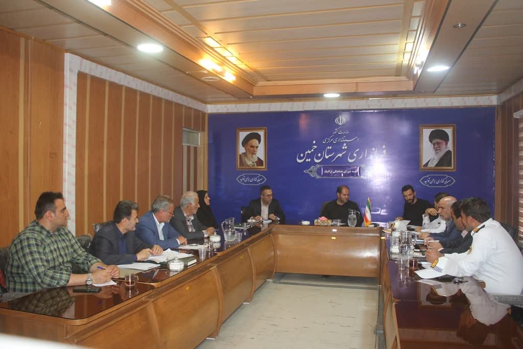 دومین جلسه شورای ترافیک شهرستان خمین در سال ۱۴۰۴ برگزار شد