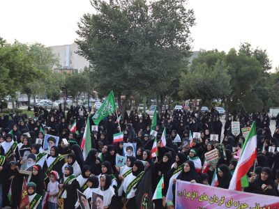 اجتماع باشکوه زینبیون در خمین