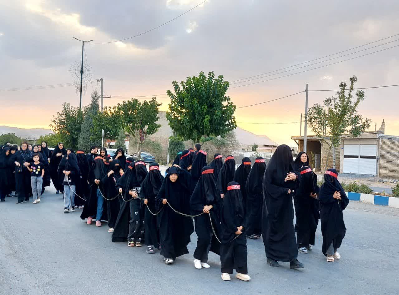 کاروان نمادین اسرای قورچی‌باشی