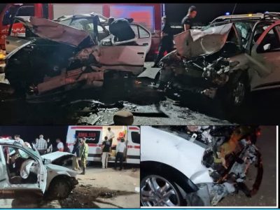 تصادف در محور دلیجان_خمین با ۵ مصدوم