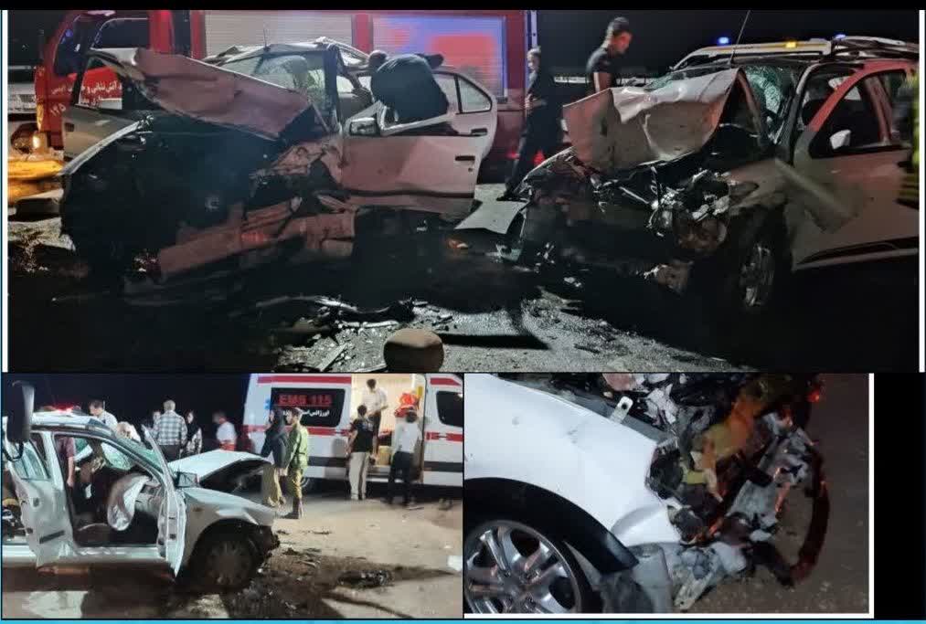 تصادف در محور دلیجان_خمین با ۵ مصدوم