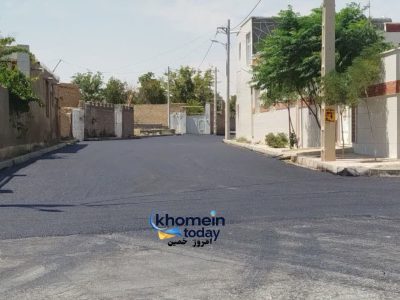 آسفالت بیش از ۳۰ هزار مترمربع از معابر روستایی در شهرستان خمین