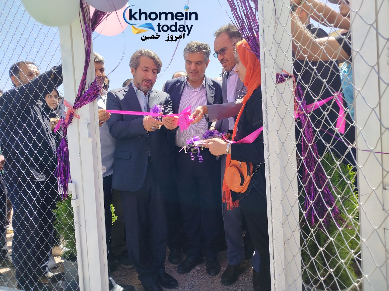 افتتاح متمرکز پروژه‌های هفته دولت در خمین
