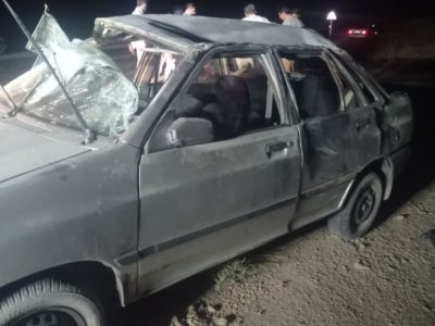 واژگونی خودرو در محور محلات – خمین ۴ مصدوم برجای گذاشت