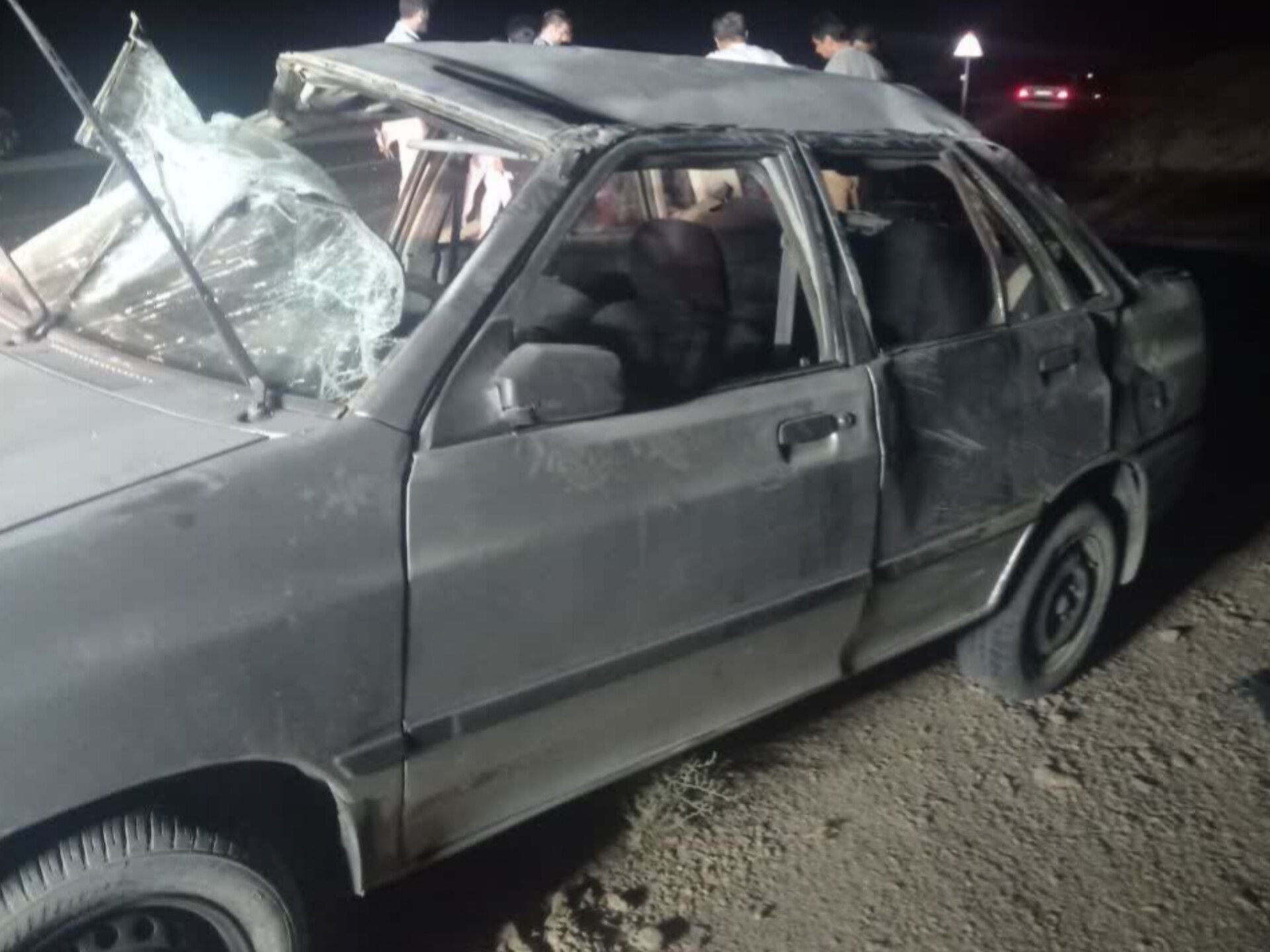 واژگونی خودرو در محور محلات – خمین ۴ مصدوم برجای گذاشت