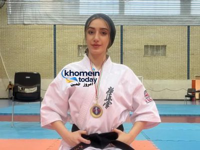 قهرمانی دانشجوی دانشگاه آزاد اسلامی خمین در مسابقات کشوری کیوکوشین