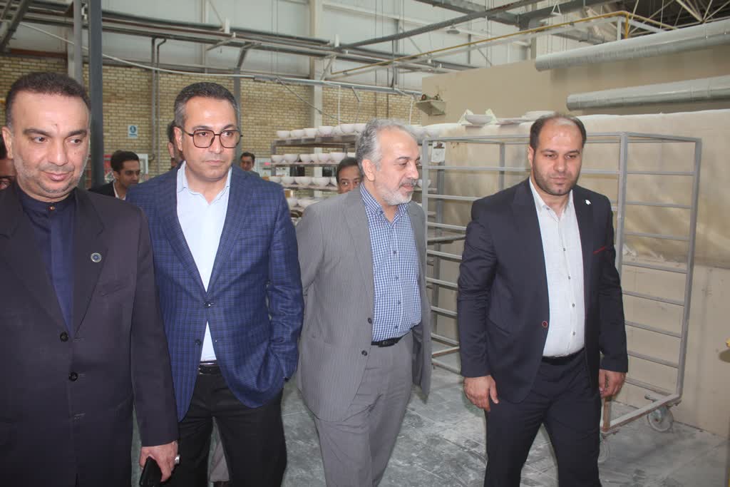 بازدید رایزنان اقتصادی وزارت خارجه از شرکت ویستا اعتماد ایرانیان خمین