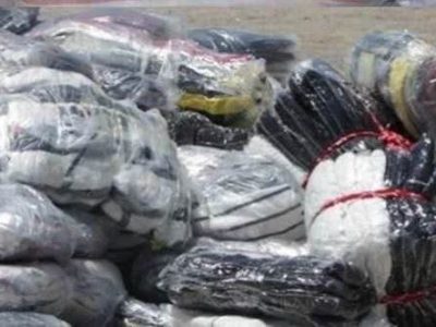 کشف لباس خارجی قاچاق در خمین