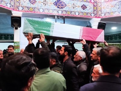 دعای ندبه در محضر شهید گمنام