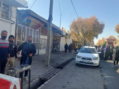 تشییع پیکر پاک شهید گمنام در میدان صاحب‌الزمان