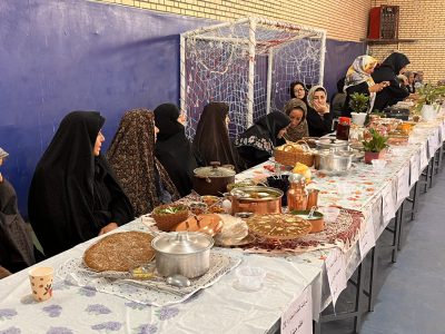 جشنواره طبخ غذای محلی در روستای لیلیان برگزار شد