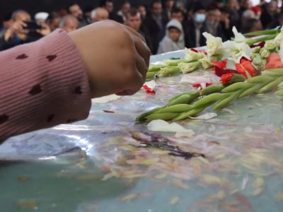 دهستان چهارچشمه یکصدا برای شهید گمنام ایستاد