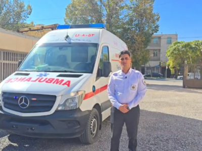 احیای موفق پدر یک خانواده در شهرستان خمین توسط کارشناسان اورژانس ۱۱۵