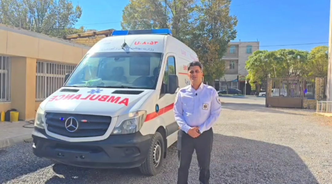 احیای موفق پدر یک خانواده در شهرستان خمین توسط کارشناسان اورژانس ۱۱۵