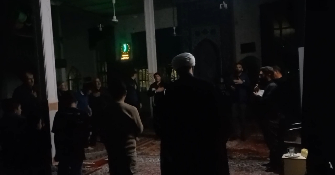 عزاداری ایام فاطمیه در روستای دمنی برگزار شد