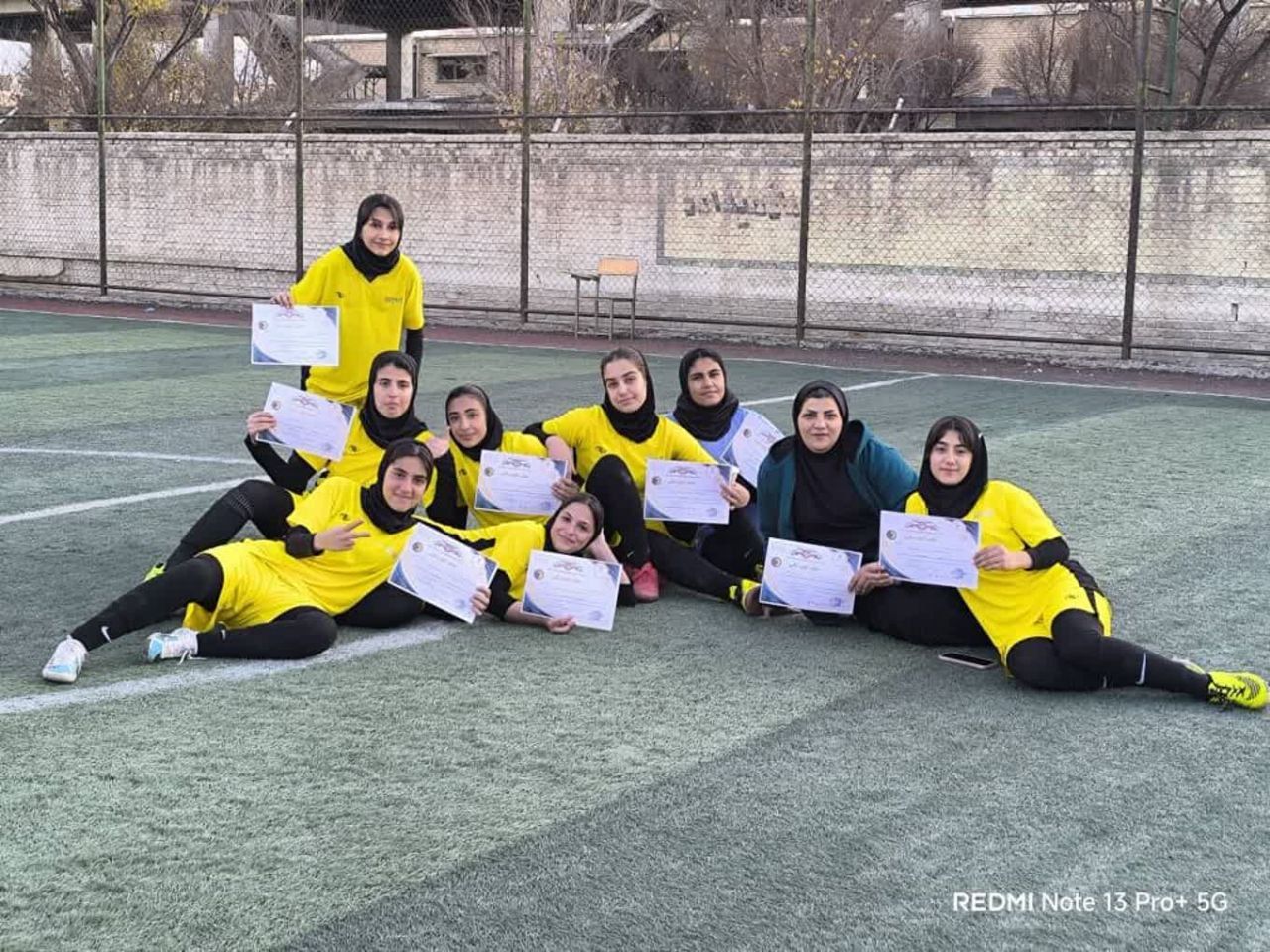 بانوان روستای دهنو خمین،نایب‌قهرمان استان شدند