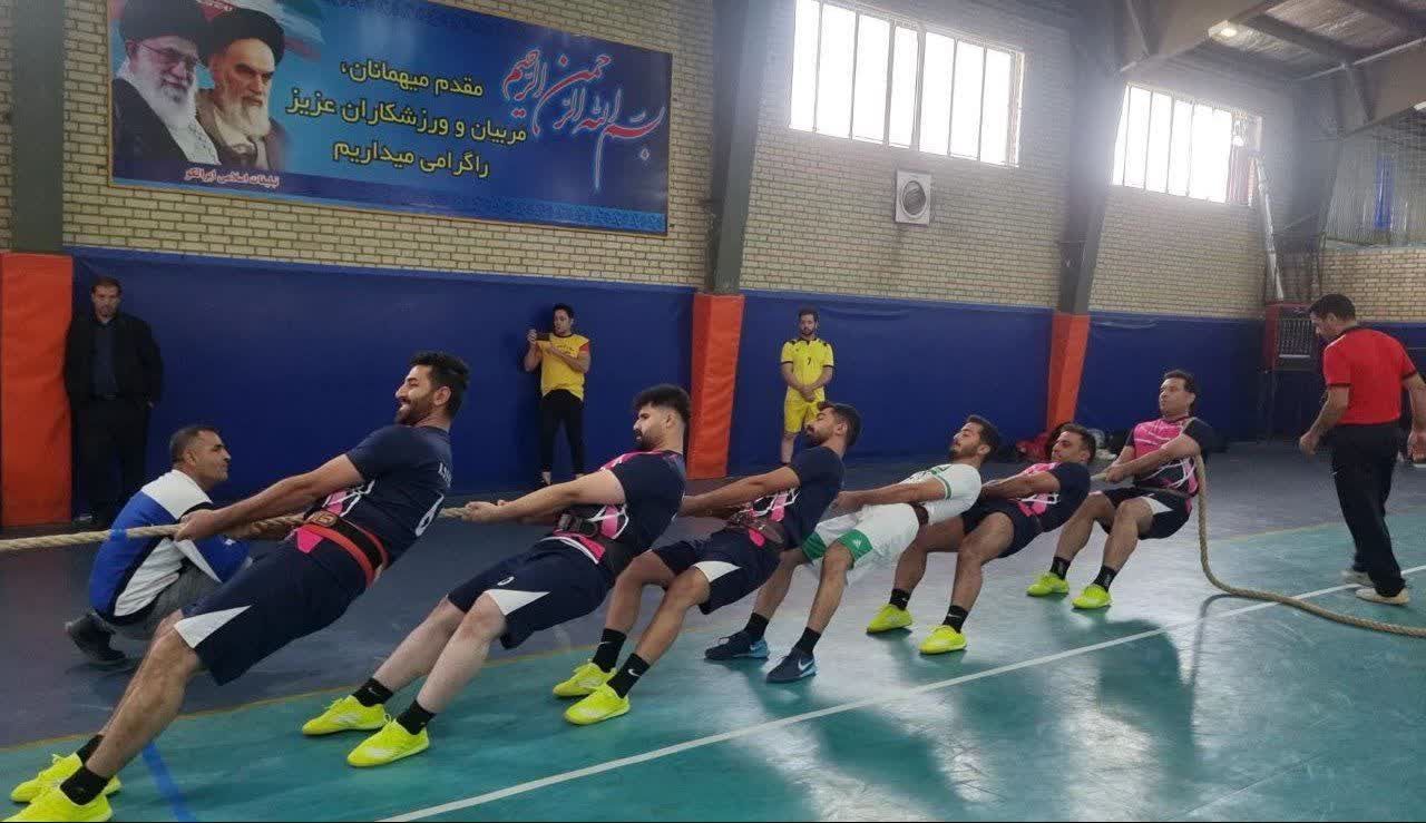 قهرمانی افتخارآفرین طناب‌کشان خمین در لیگ استان مرکزی