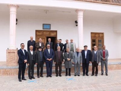 استانداران ادوار استان مرکزی از ارگ تاریخی میشیجان بازدید کردند