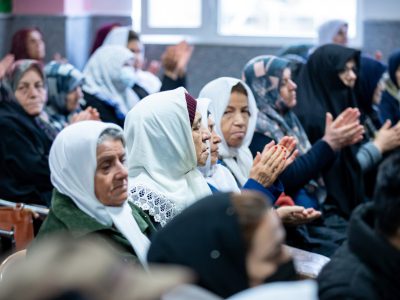 بازدید استانداران ادوار استان مرکزی از سرای سالمندان خیریه سخای خمین