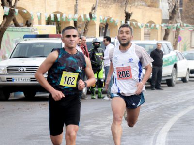 مسابقه دو خیابانی خمین با حضور ۲۰۰ ورزشکار برگزار شد
