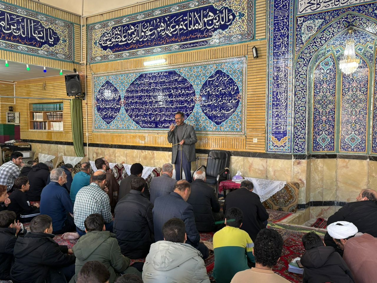 اعتکاف دانش‌آموزی خمین؛ چراغ راهی برای مسئولیت‌پذیری نسل آینده