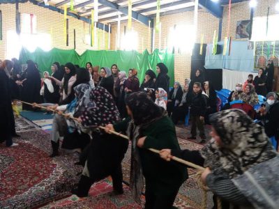 برگزاری مسابقات بومی و محلی در چهارچشمه