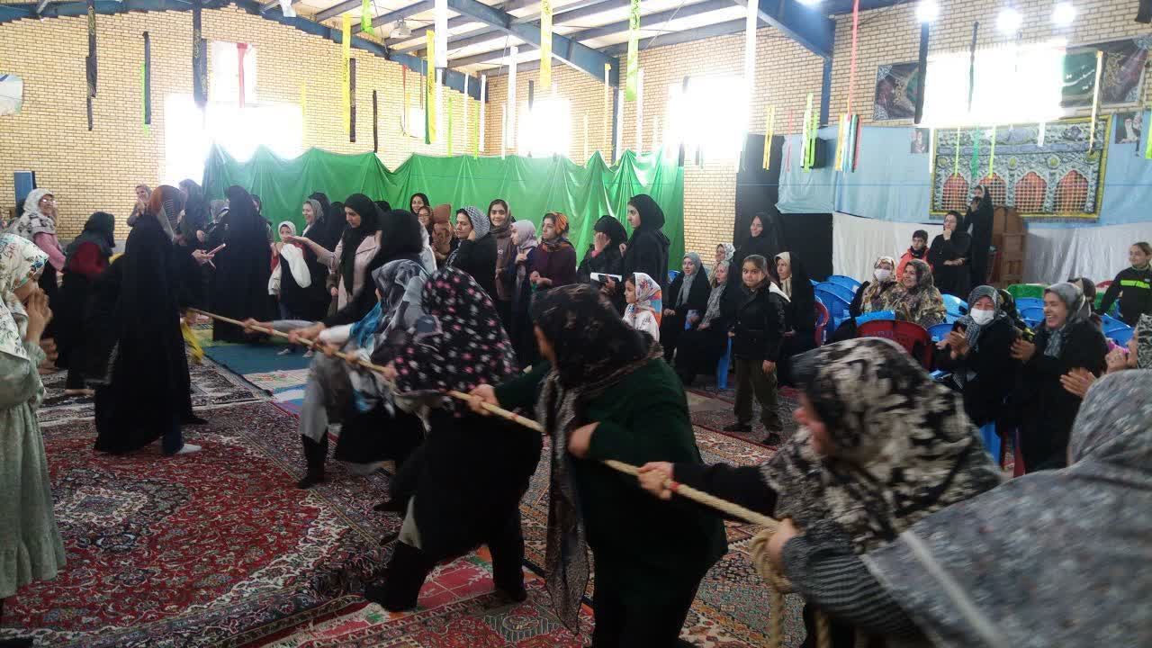 برگزاری مسابقات بومی و محلی در چهارچشمه