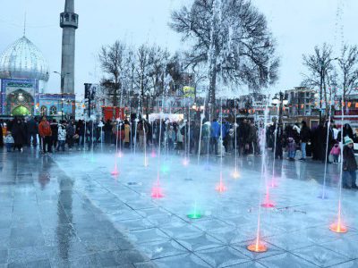 جشن پرشور نیمه‌شعبان در خمین برگزار شد