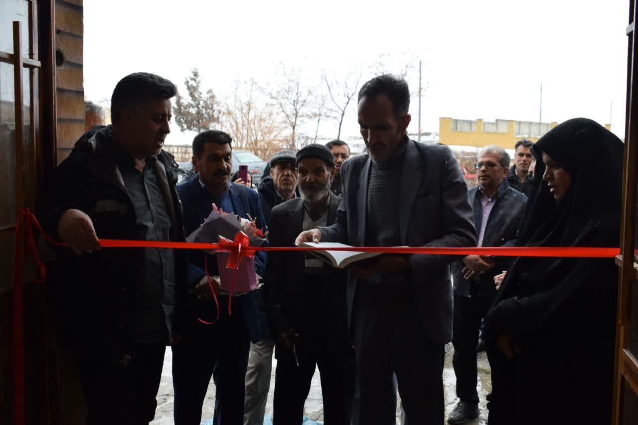 افتتاح پست بانک و رستوران در روستای جوادیه خمین