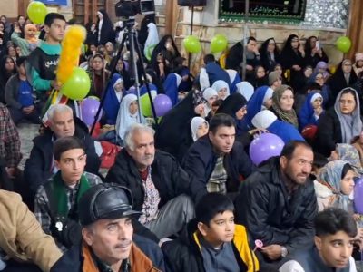 جشن نیمه شعبان در آستان امامزاده عبدالعلی