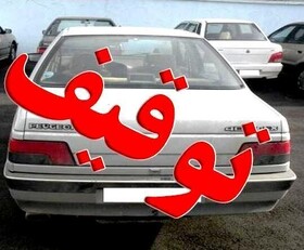 توقیف خودروی سواری بهدلیل رانندگی پسر ۱۴ ساله در خمین