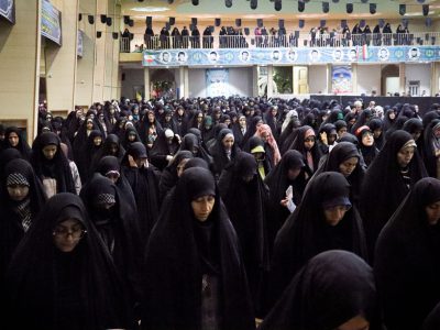 آسمان خمین به نیابت از دل‌های منتظر، نماز استغاثه اقامه کرد