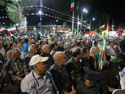 مردم خمین از میدان ۱۵ خرداد تا میدان مدرس؛ ۱۳۱ شب حضور و خونخواهی
