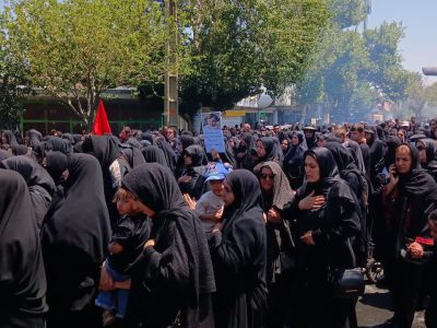 حرکت کاروان نمادین اسرای کربلا در خمین