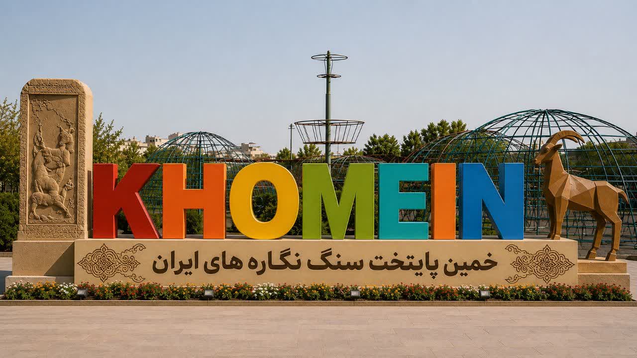 بلوار امام خمینی(ره) میزبان یک اثر هنری باشکوه